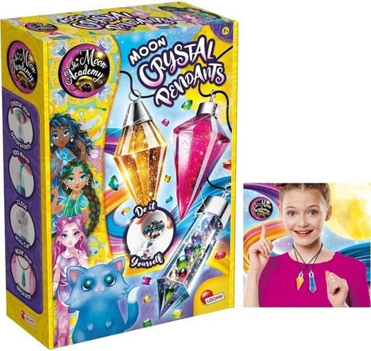 Kit creativo Magic Crystals della Moon Academy - Glitter, pietre e basi