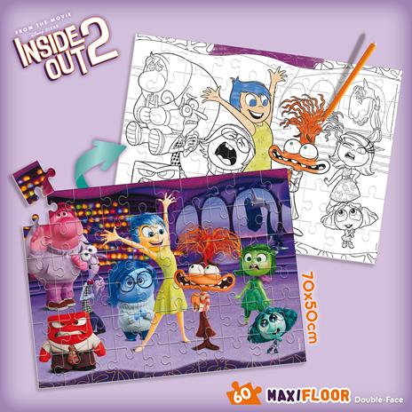 Disney puzzle df maxifloor 60 inside out 2 - 4