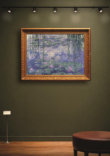 Monet puzzle & gift set art water lilies, 120659 - 4