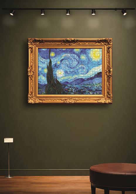 Van gogh puzzle & gift set art the starry night, 120666 - 4