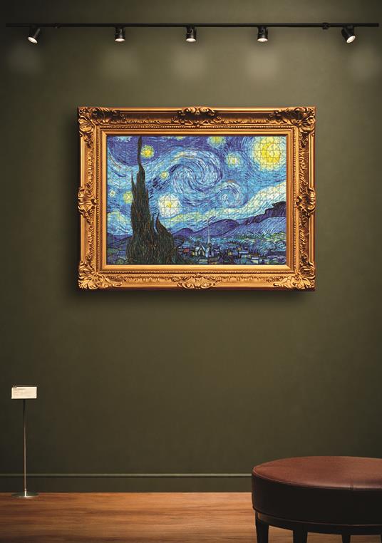 Van gogh puzzle & gift set art the starry night, 120666 - 4