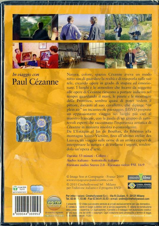 In viaggio con Paul Cézanne (DVD) - DVD - 2