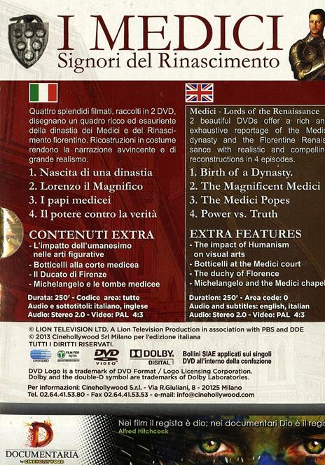 I Medici. Signori del rinascimento (2 DVD) - 3