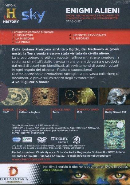 Enigmi alieni. Stagione 1 (4 DVD) - DVD - 3