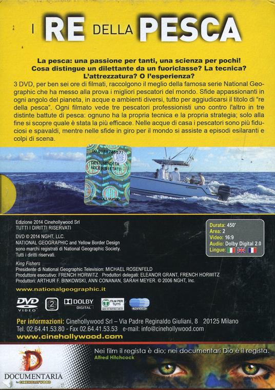I re della pesca. National Geographic (3 DVD) - DVD - 2