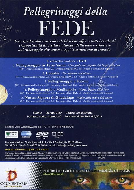 Pellegrinaggi della fede (5 DVD) - DVD - 2