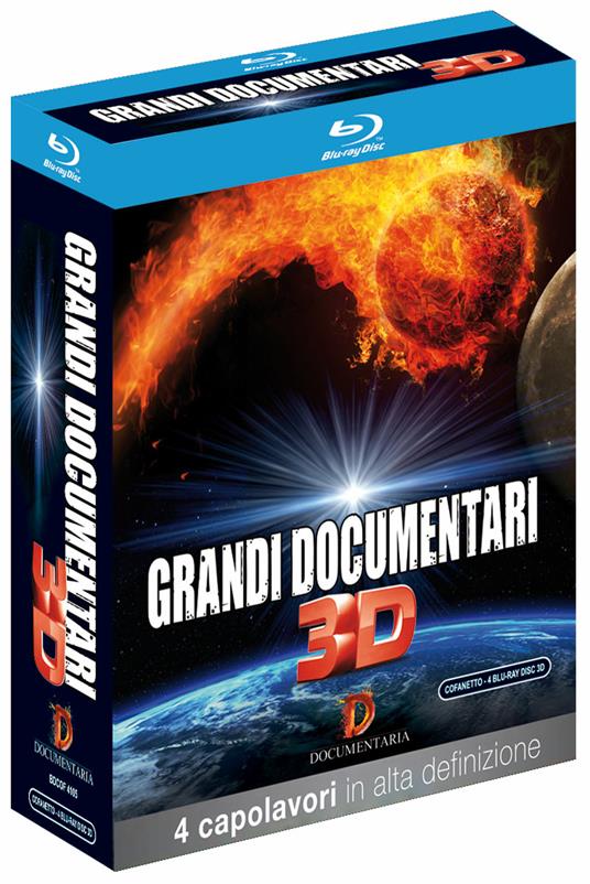 Grandi documentari 3D (4 Blu-ray)