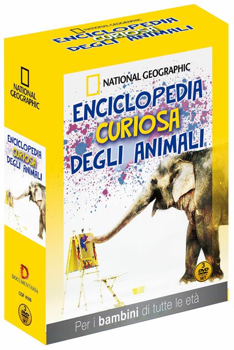 Enciclopedia curiosa degli animali. National Geographic (3 DVD) - DVD - 2