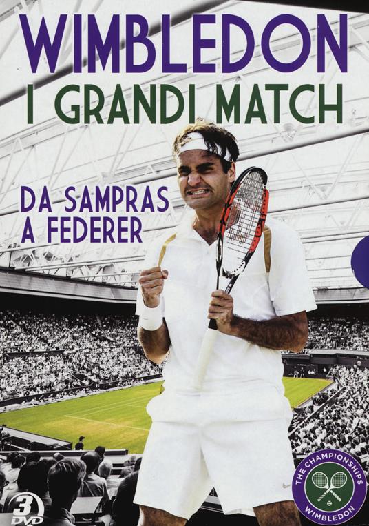 Wimbledon. I grandi match. Vol. 2. Da Sampras a Federer (3 DVD) - DVD