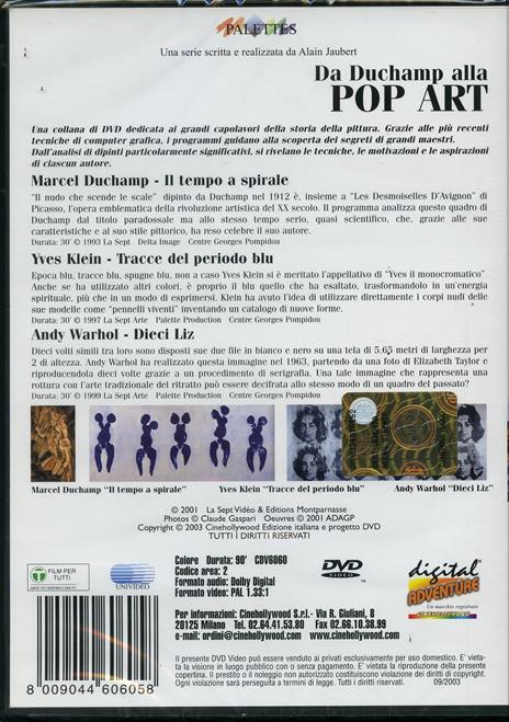 Da Duchamp alla Pop Art (DVD) - DVD - 2