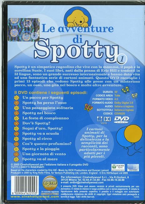 Le avventure di Spotty. Vol. 01 - DVD - 2