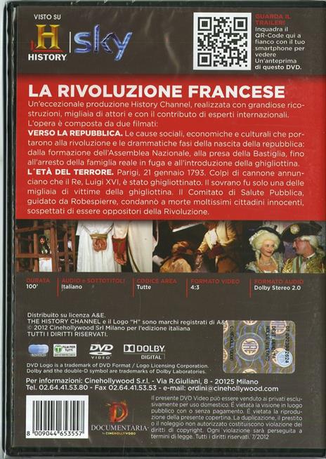 La rivoluzione francese - DVD - 2