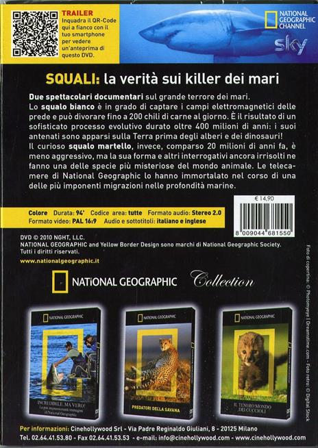 Squali. La verità sui killer dei mari - DVD - 2