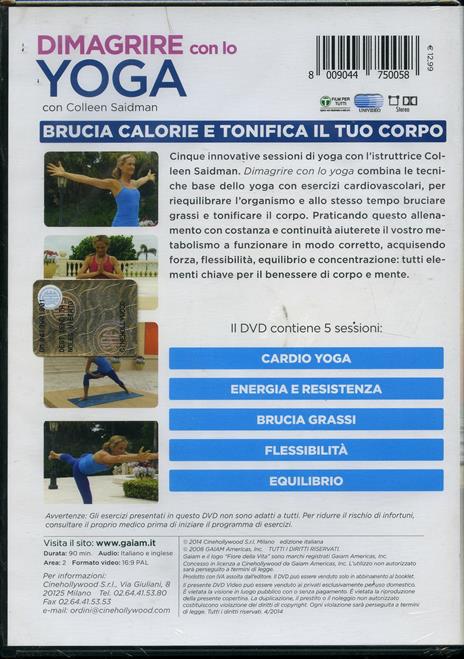 Dimagrire con lo yoga. GAIAM - DVD - 2