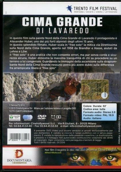 Cima Grande. Le Grandi Nord delle Alpi - DVD - 2