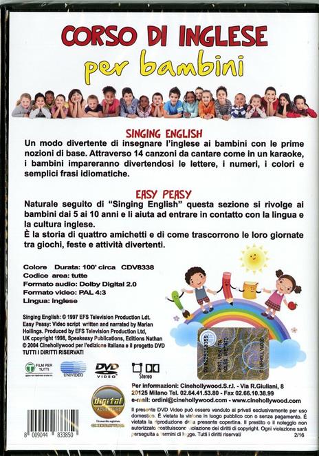 Corso di inglese per bambini - DVD - 2