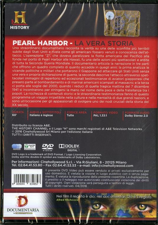 Pearl Harbor, la vera storia (DVD) di Laura Verklan - DVD - 2