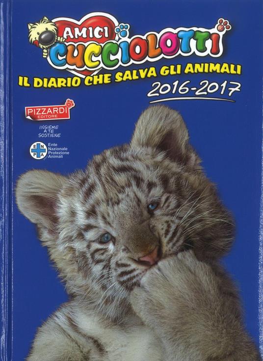 Diario 2016-2017, 12 mesi, Amici Cucciolotti