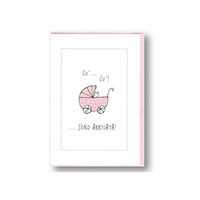 Biglietto battesimo Turnowsky Bimba - 11,8 x 16,7 cm