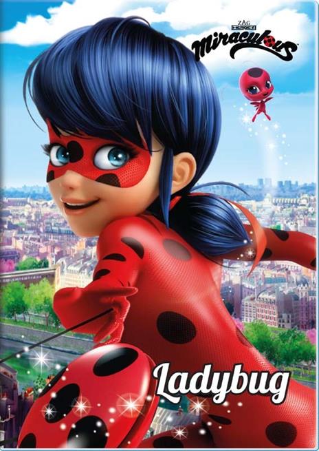 Quaderno maxi A4 Miraculous. 1 rigo con margine - 3