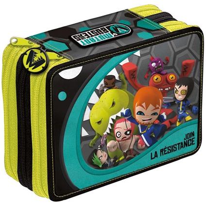 Astuccio attrezzato 3 zip Mutant Busters