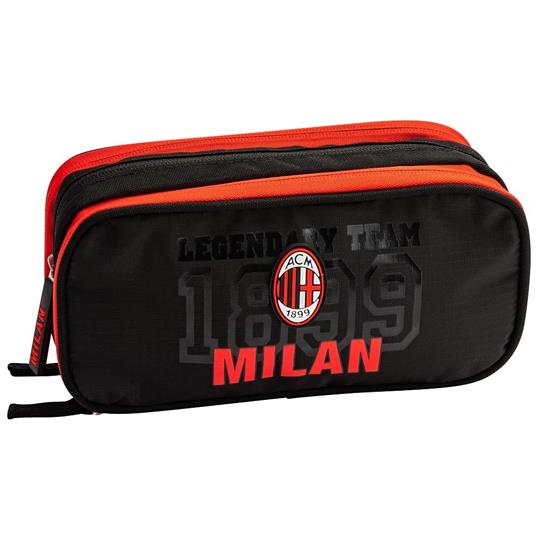 Astuccio organizzato 3 zip AC Milan