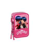 Cartoleria Astuccio corredo 3 zip Miraculous Miraculous