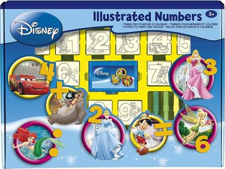 Set Timbri. Disney Numeri