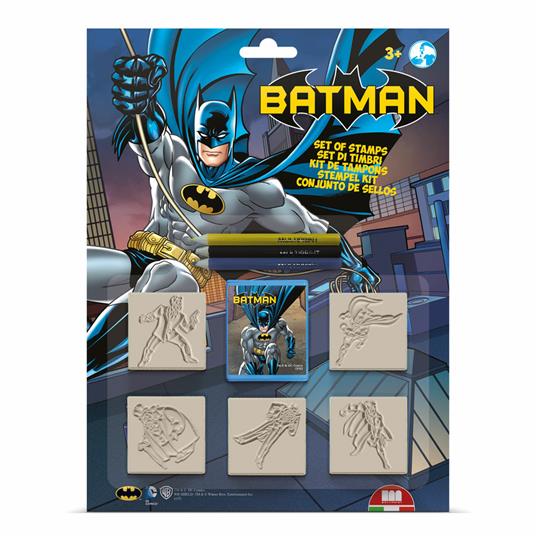 Blister 5 Timbri. Batman