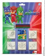 Blister 5 Timbri. Pj Masks