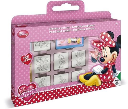 Minnie. Valigetta 7 Stampini