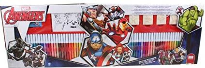 Mega Colouring 60 Pennarelli. Avengers