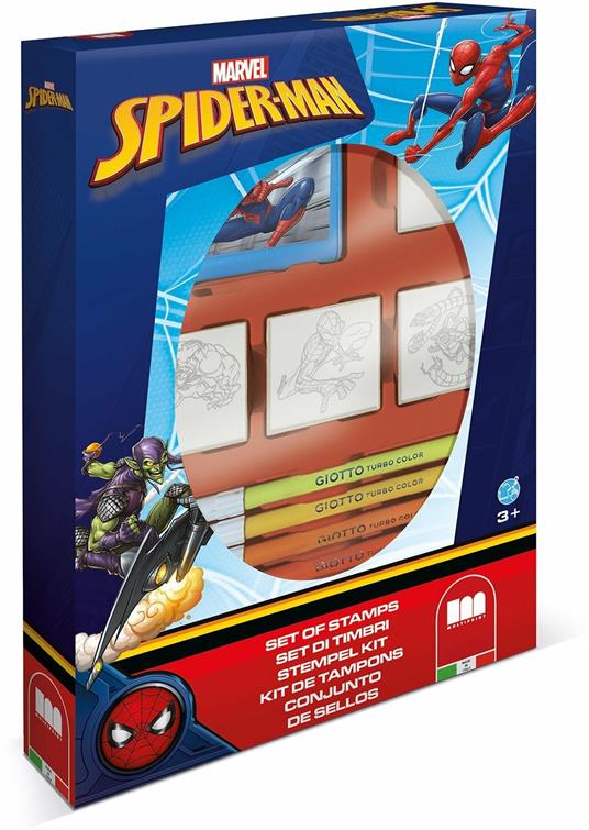 Box 4 Timbri. Spider-Man