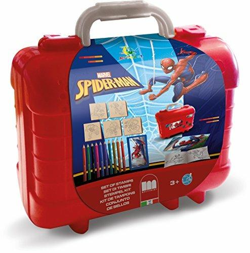 Multiprint Valigetta 7 Timbri per Bambini Disney Dr.ssa Peluche, 100% Made in Italy, Set