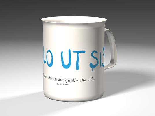 tazza lettaria Meditathe - Sant'Agostino - Volo ut sis (Voglio che tu sia quello che sei)