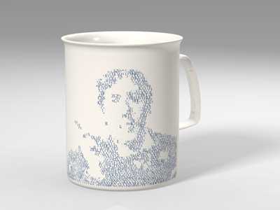 Idee regalo tazza lettaria Meditathe - Oscar Wilde - Un amico Polo Sud