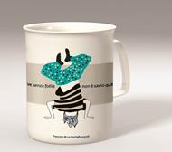 Tazza letteraria Meditathe - Francois de La Rochefoucauld - Chi vive senza follie