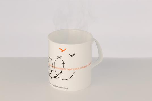 Tazza letteraria David Herbert Lawrence Meditathe. Lady Chatterley's lover - 4