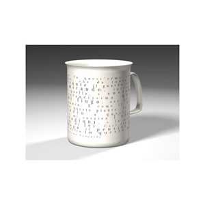 Idee regalo tazza letteraria Meditathe - Giacomo Leopardi - Infinito testo completo Polo Sud