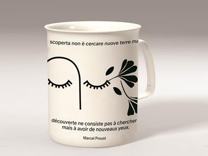 Tazza letteraria Meditathe - Marcel Proust - Un vero viaggio di scoperta