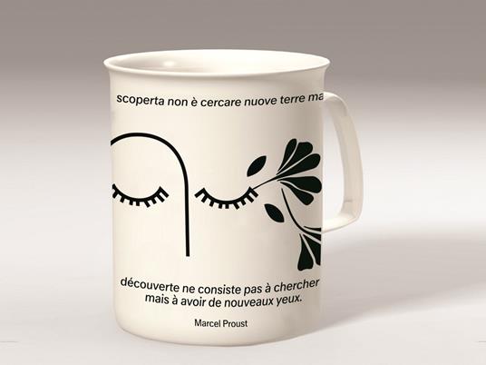 Tazza letteraria Meditathe - Marcel Proust - Un vero viaggio di scoperta