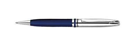 Penna a sfera Pelikan Jazz, meccanismo a rotazione, colore di scrittura nero, punta M, fusto blu - 2