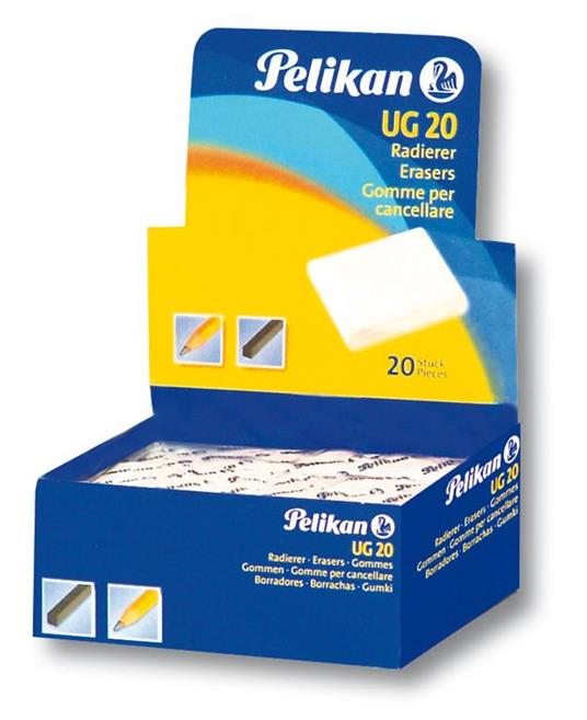 Pelikan 0ARM20 gomma per cancellare Bianco 20 pezzo(i) - Pelikan