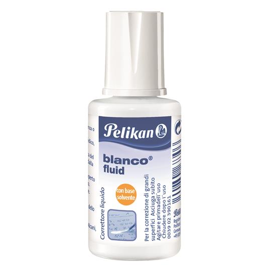 Correttore Pelikan con pratico pennello Blanco fluid 20 ml. Confezione da 2 pezzi - 3