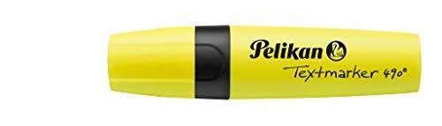 Evidenziatori premium Pelikan Textmarker. Inchiosto flourescente. Confezione da 4 pezzi (3 gialli + 1 a rotazione) - 3