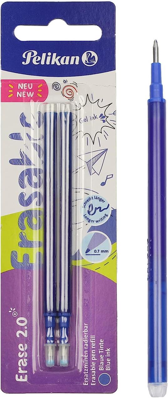 Erase 2.0 roller blue+6 refill RICARICABILE - 2