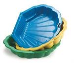 Scatola di Sabbia per Bambini Conchiglia Junior Knows Blu