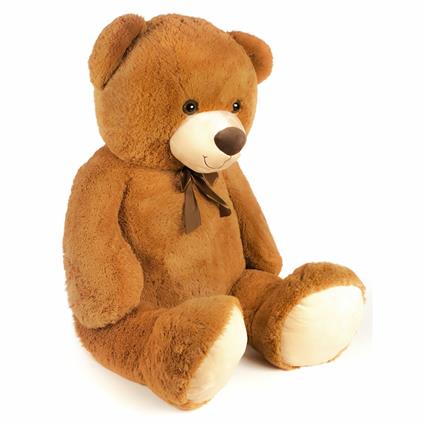 ORSO MARRONE L 130CM C/FIOCCO