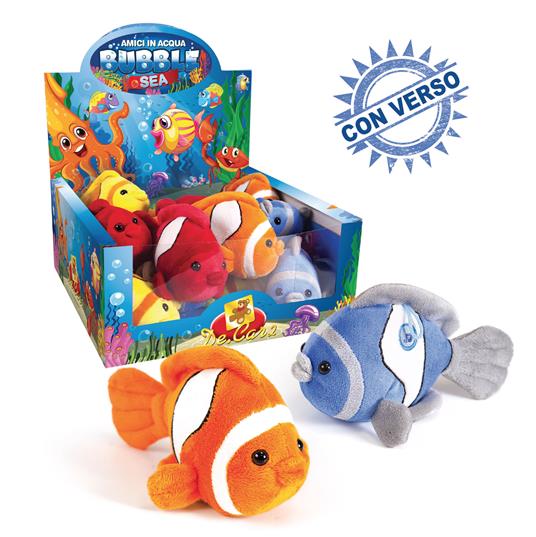 PESCI C/VERSO L25CM 4COL.ASS C/STRING DISP 18PZ