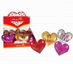 DE CAR (26077) Cuscino Cuore Cm.20 Pailettes